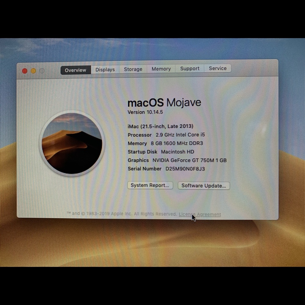 Apple IMac 21.5 inch display - Picture 2 of 5
